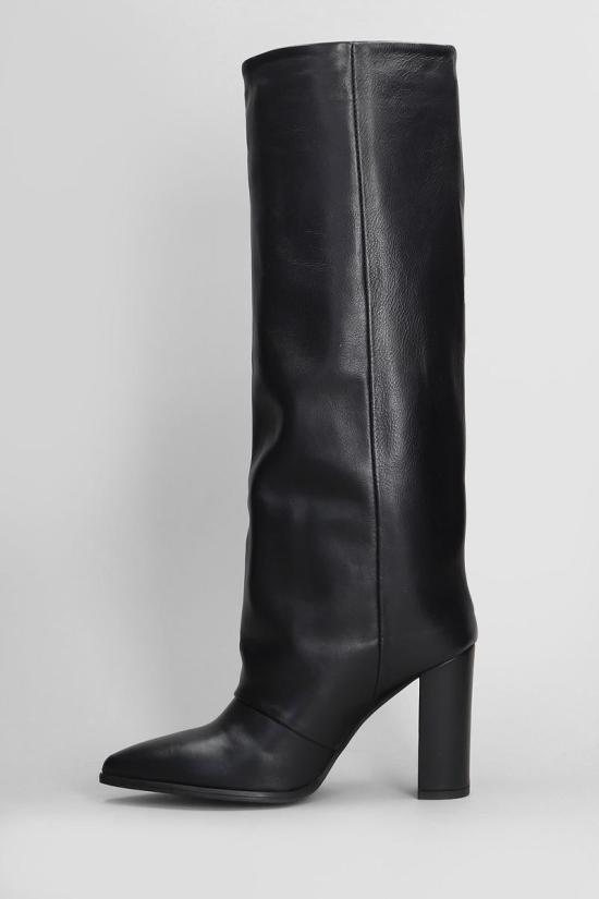 25FW 지젤 모아레 부츠 423458 DIXI Black - GISEL MOIRE