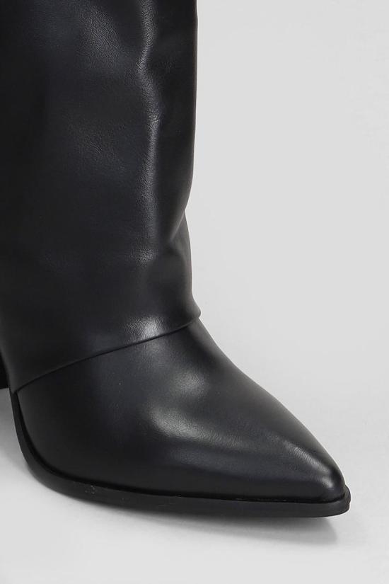 25FW 지젤 모아레 부츠 423458 DIXI Black - GISEL MOIRE