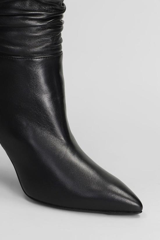 25FW 비아로마 부츠 423837 4116 Black - VIA ROMA