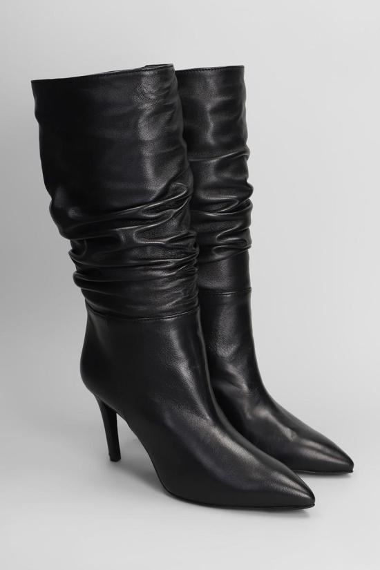 25FW 비아로마 부츠 423837 4116 Black - VIA ROMA