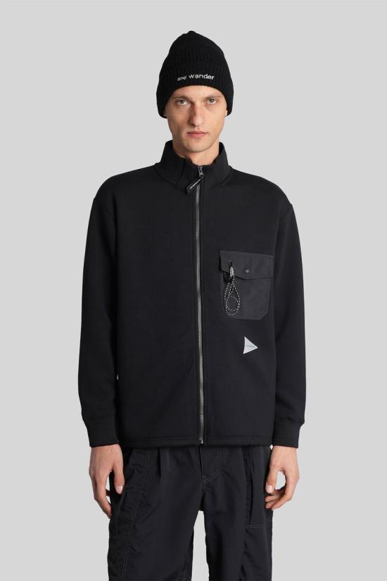 25FW 앤드원더 집업 니트 428775 5745284078 Black