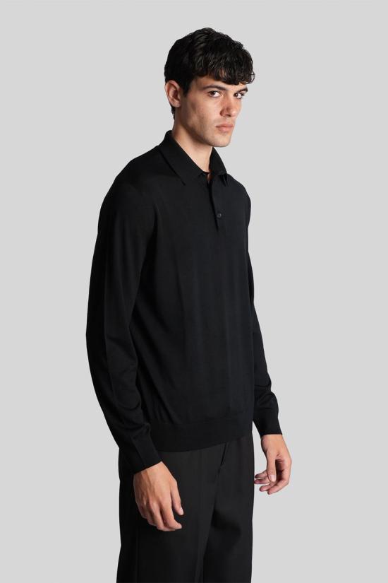 25FW 에르메네질도제냐 긴팔 셔츠 428131 UGM00A2 132 Black - ERMENEGILDO ZEGNA