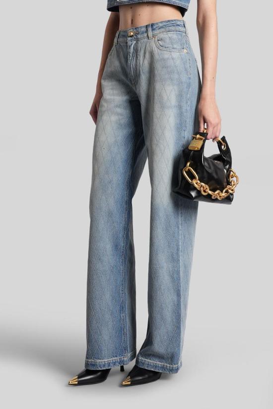 25FW 발망 데님 팬츠 428164 FF1MI060DF79 BLUE - BALMAIN