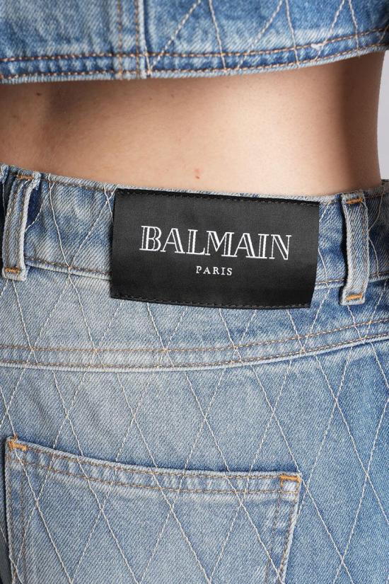 25FW 발망 데님 팬츠 428164 FF1MI060DF79 BLUE - BALMAIN