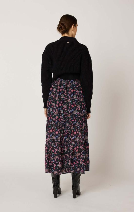  클레오벨라 롱 스커트 키티 앵클 스커트 알레한드라 프린트 - CLEOBELLA