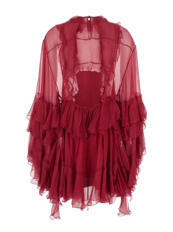 26SS 끌로에 숏 원피스 CH26SRO520016AZ Fuxia - CHLOE