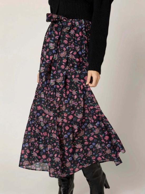  클레오벨라 롱 스커트 키티 앵클 스커트 알레한드라 프린트