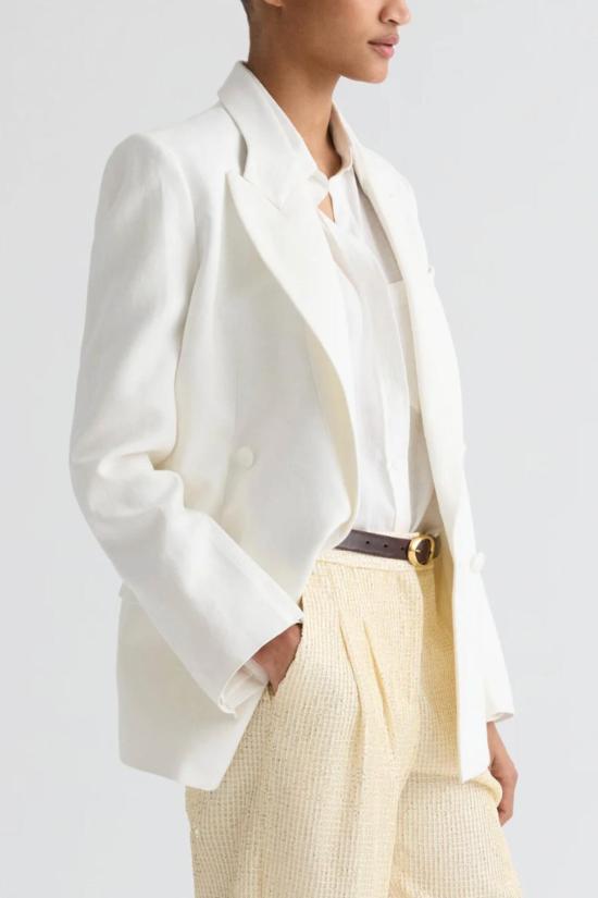  티더블유피 수트 자켓 Twp 하퍼 블레이저 아이보리 - TWP