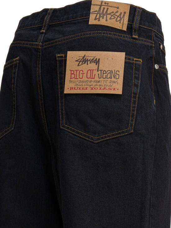 25FW 스투시 데님 빅 올 진 린스드 116599WABL Black - STUSSY