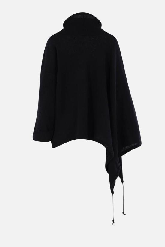 25FW 요지 야마모토 케이프 FLT39177BLACK Black - YOHJI YAMAMOTO