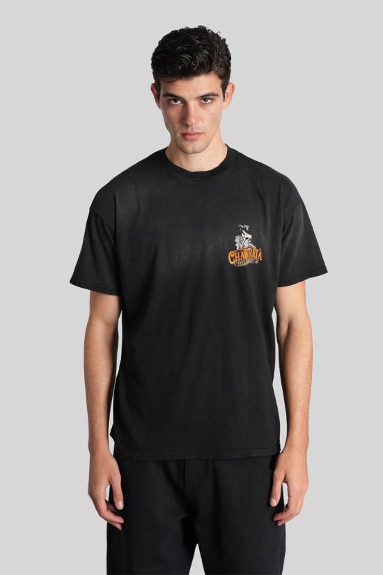 25FW 윌리 차바리아 반팔 티셔츠 429693 WCJSY0127 Black