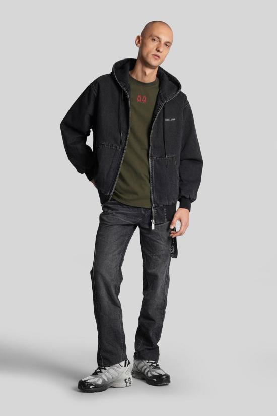 25FW 44레이블 데님 팬츠 430332 B0030621FA577 Black - 44 LABEL