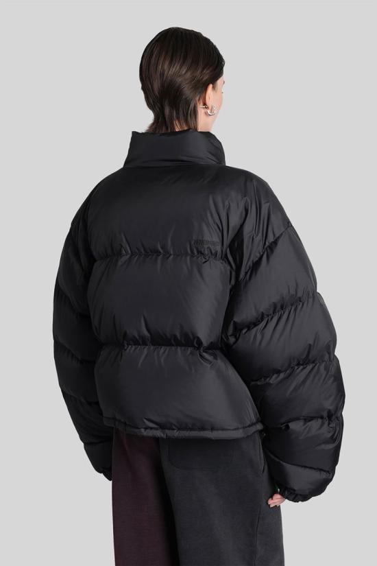 25FW 베트멍 숏패딩 430927 UH76PU220BB25001 Black - VETEMENTS