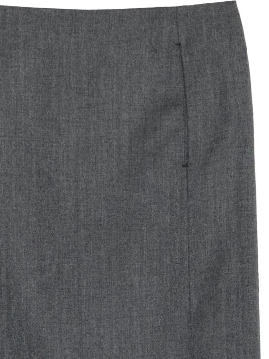 25FW 엔타이어 스튜디오 미디 스커트 ESWW257017DG 64570 DG DARKGREY - ENTIRE STUDIOS