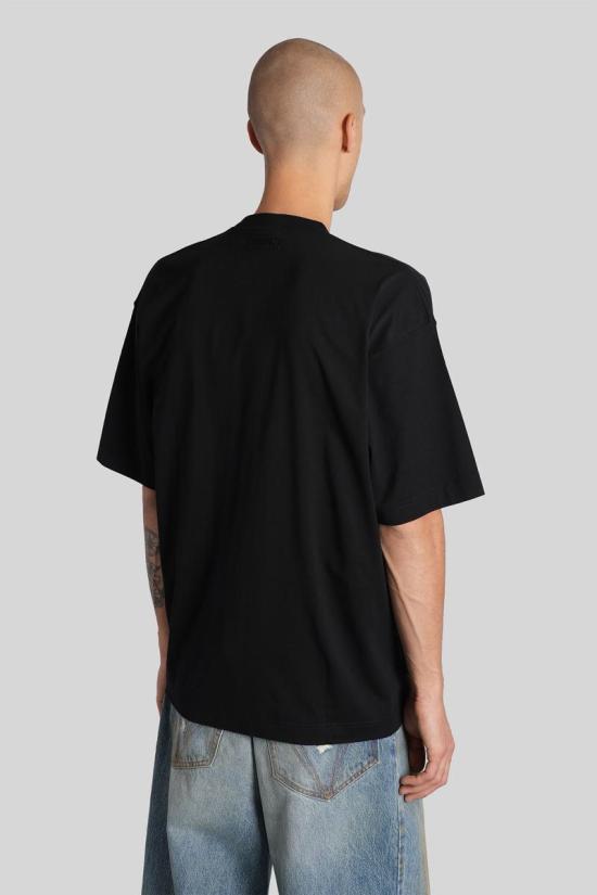 25FW 베트멍 반팔 티셔츠 430925 UH76TR100B1000 Black - VETEMENTS