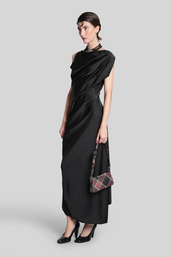 25FW 비비안웨스트우드 원피스 430572 110103A5 W01AD Black - VIVIENNE WESTWOOD