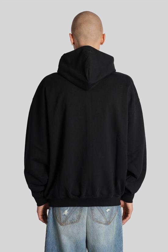 25FW 베트멍 스웨터 430916 UH76ZU100B1302 Black - VETEMENTS