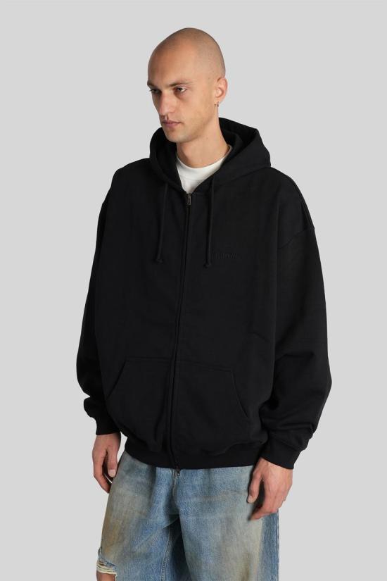 25FW 베트멍 스웨터 430916 UH76ZU100B1302 Black - VETEMENTS