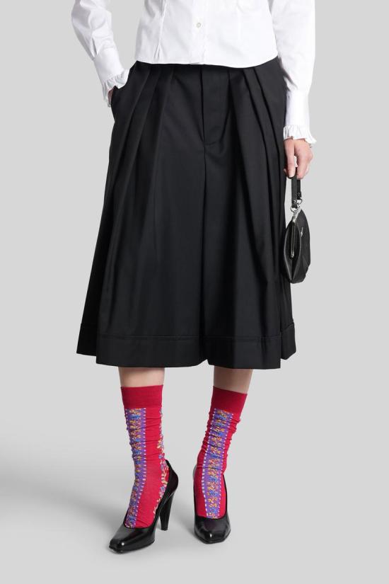 25FW 비비안웨스트우드 숏팬츠 430582 3F01000C W01A2 Black