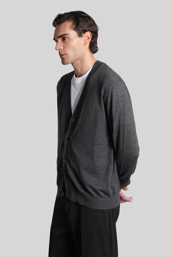 25FW 그리포니 가디건 430189 GC110009SR120 GREY - GRIFONI