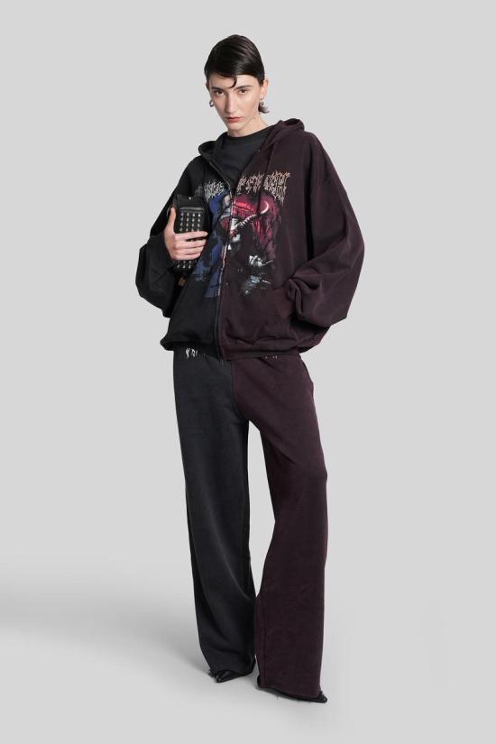 25FW 베트멍 가디건 430905 YCF76ZU900BR1302 Black - VETEMENTS