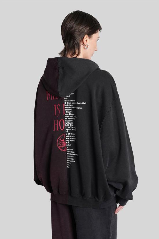 25FW 베트멍 가디건 430905 YCF76ZU900BR1302 Black - VETEMENTS