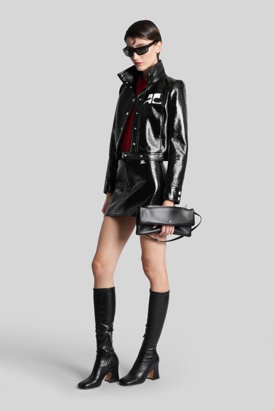 25FW 쿠레쥬 블라우스 430094 125MPO029FI0001 RED - COURREGES