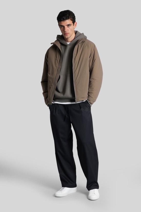 25FW 어태치먼트 숏패딩 430009 AB52 008 Brown - ATTACHMENT