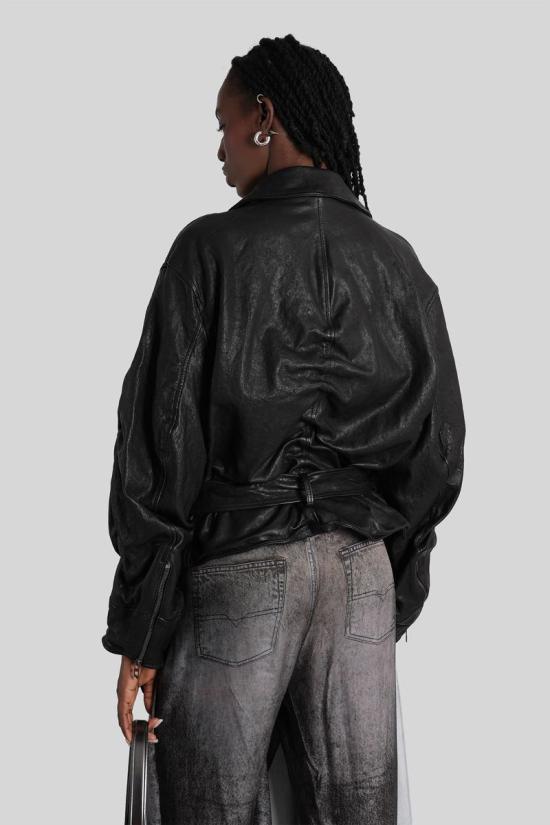 25FW 디젤 자켓 429831 A207410SLCW Black - DIESEL