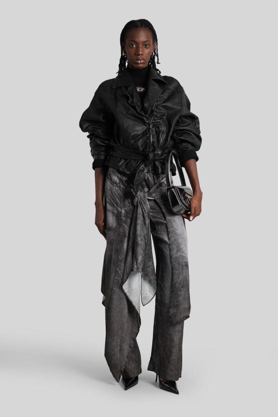 25FW 디젤 자켓 429831 A207410SLCW Black - DIESEL