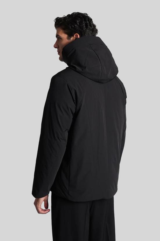 25FW 어태치먼트 숏패딩 430013 AB52 100 Black - ATTACHMENT