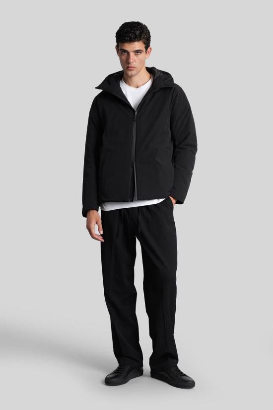 25FW 어태치먼트 숏패딩 430013 AB52 100 Black - ATTACHMENT