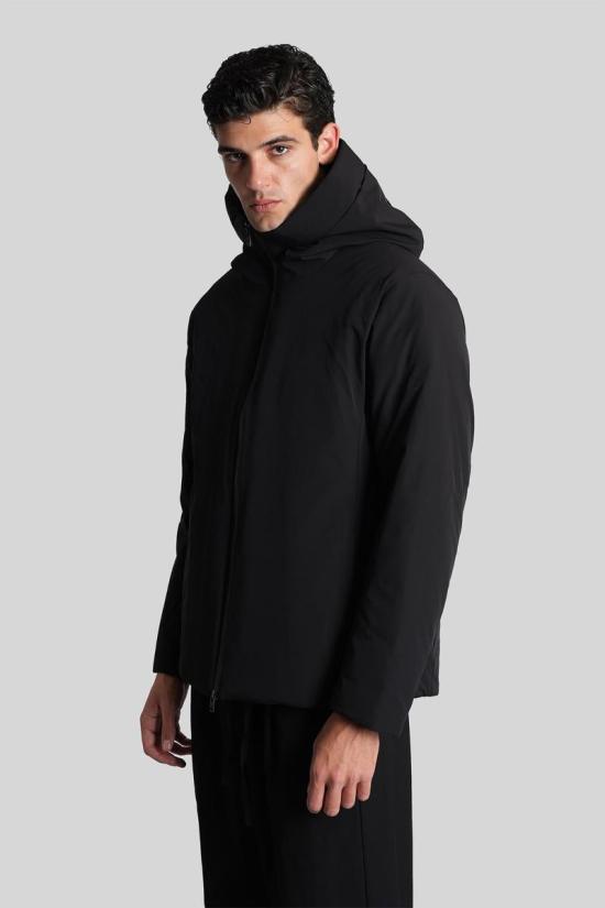 25FW 어태치먼트 숏패딩 430013 AB52 100 Black - ATTACHMENT