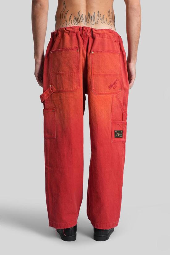 25FW 윌리 차바리아 숏팬츠 429730 WCBTM0061 RED - WILLY CHAVARRIA