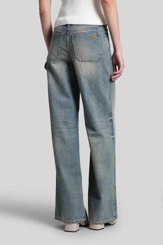 25FW 쿠레쥬 데님 팬츠 430112 VESDPA253DE0041 BLUE - COURREGES