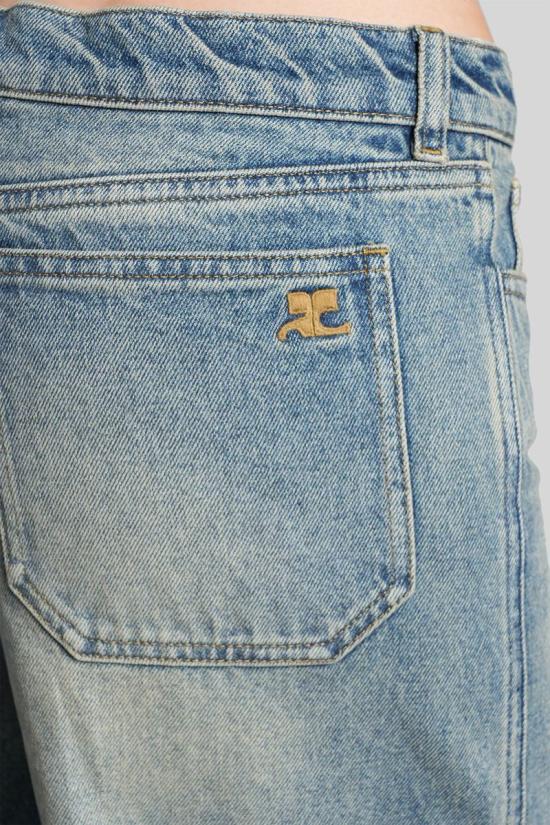 25FW 쿠레쥬 데님 팬츠 430112 VESDPA253DE0041 BLUE - COURREGES