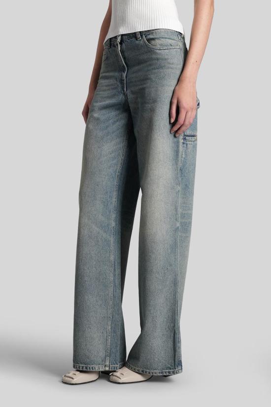 25FW 쿠레쥬 데님 팬츠 430112 VESDPA253DE0041 BLUE - COURREGES