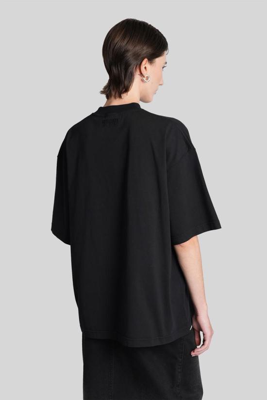 25FW 베트멍 반팔 티셔츠 430918 UH76TR410B1000 Black - VETEMENTS