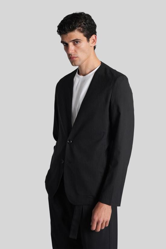 25FW 어태치먼트 수트 자켓 429993 AG52 074 Black - ATTACHMENT