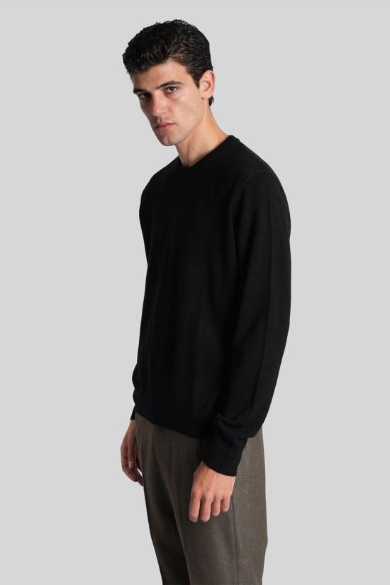 25FW 엔타이어 스튜디오 스웨터 429853 UNU 25 11064 Black - ENTIRE STUDIOS