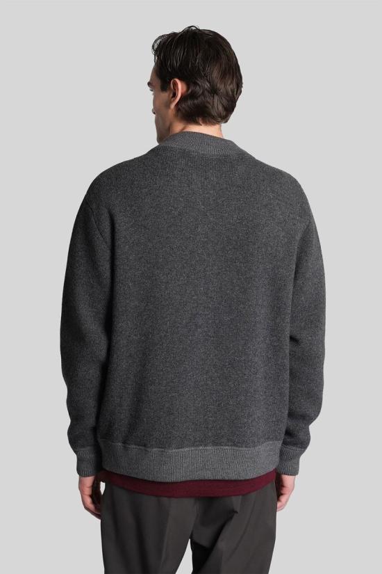 25FW 그리포니 집업 니트 430191 GV110031SR106 GREY - GRIFONI