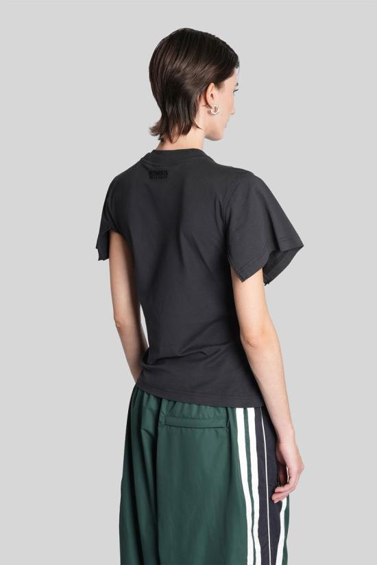 25FW 베트멍 반팔 티셔츠 430917 WH76TR590B1200 Black - VETEMENTS