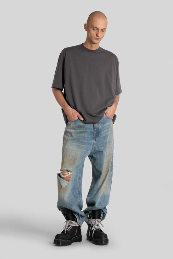 25FW 베트멍 탑 430924 UH76TR600M1000 GREY - VETEMENTS