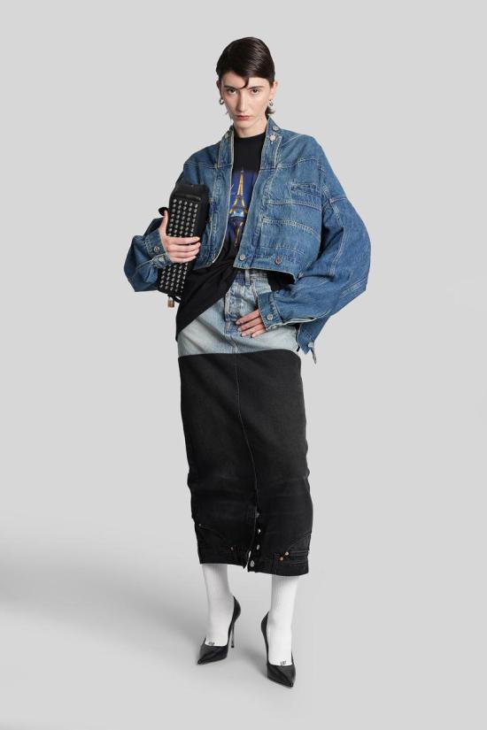 25FW 베트멍 데님 자켓 430906 UH76DJ360VB2808 BLUE - VETEMENTS