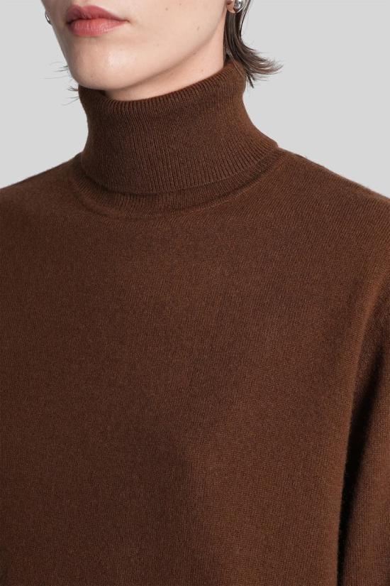 25FW 엔타이어 스튜디오 터틀넥 429868 UNU 25 11062 BROWN - ENTIRE STUDIOS