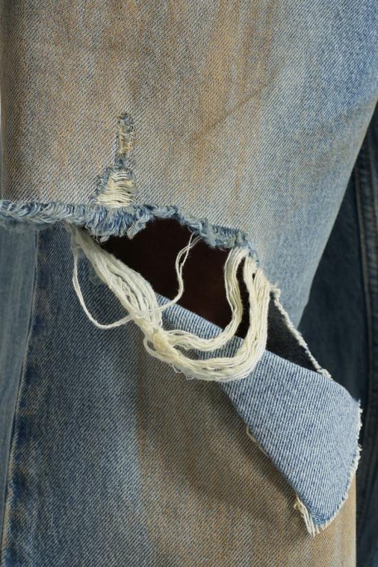 25FW 베트멍 데님 팬츠 430909 UH76DP180LD2808 BLUE - VETEMENTS