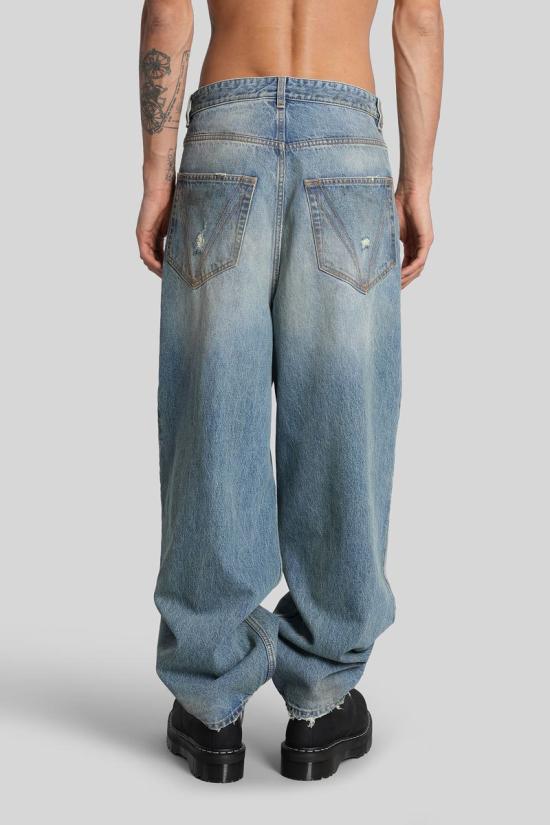 25FW 베트멍 데님 팬츠 430909 UH76DP180LD2808 BLUE - VETEMENTS