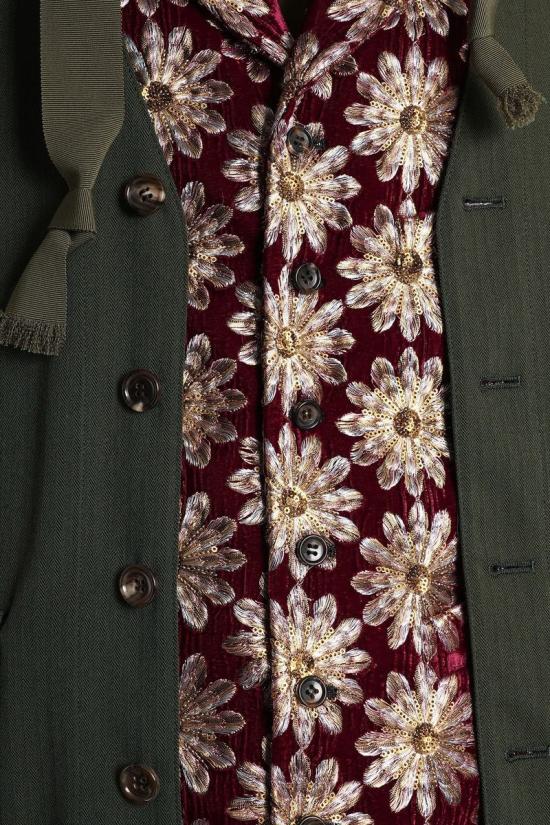 25FW 꼼데가르송 베스트 430686 PP V002 W25 Red - COMME DES GARCONS