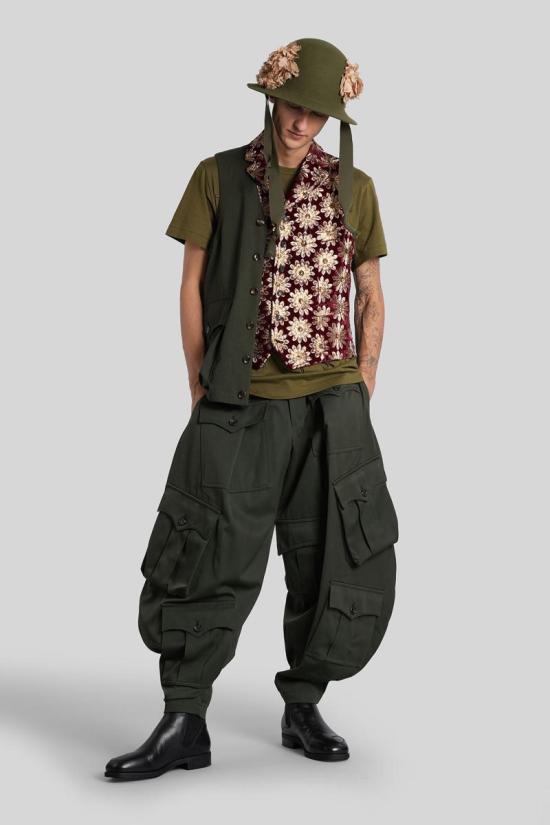 25FW 꼼데가르송 베스트 430686 PP V002 W25 Red - COMME DES GARCONS