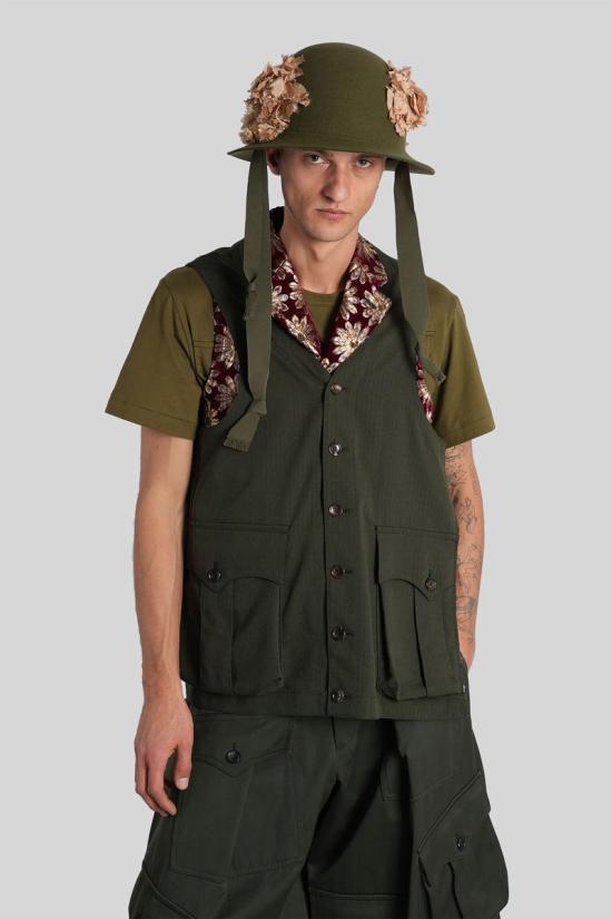 25FW 꼼데가르송 베스트 430686 PP V002 W25 Red